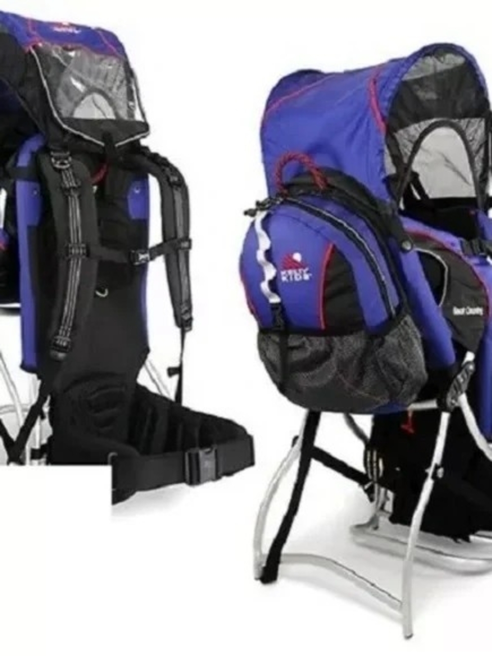 kelty kids camping backpack with baby chair